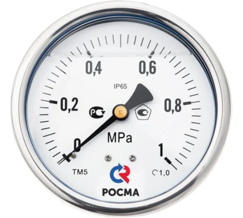 ТМВ-521ТЭ.00(-0,1+0,9)MPa.G1/2".1,0  ОШ  ГЛИЦЕРИН УТ-00000608