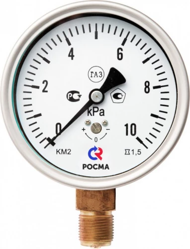 КМ-22Р +25 kPа.G1/2".1,5 Напоромер УТ000000946