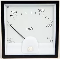 Ц42702 мА 10 1,5 В 120х120мм Миллиамперметр переменного тока УТ000005689