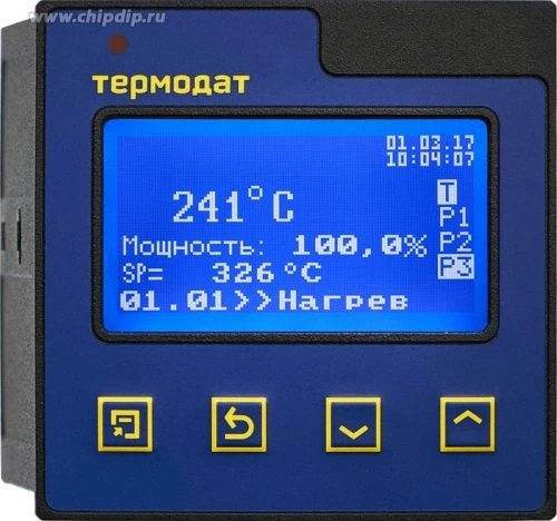 Термодат-16Е6, модель 16Е6-А-F-Eth(1УВ/1В/2Р/1РС/1Т/1А/485/8Gb/F/Eth) УТ000019148