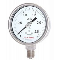 МП100НН +400 mbar G1/2" Напоромер нерж. УТ000018068