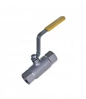 КШ.М.015.40-01 Ду15, Ру40 G1/2"(В)/G1/2"(В) 12Х18Н10Т Кран шаровой муфтовый УТ000015759